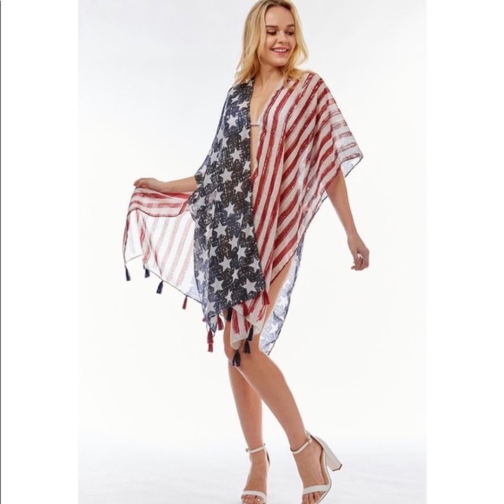 Stars & Stripes kimono - Picture 4 of 10